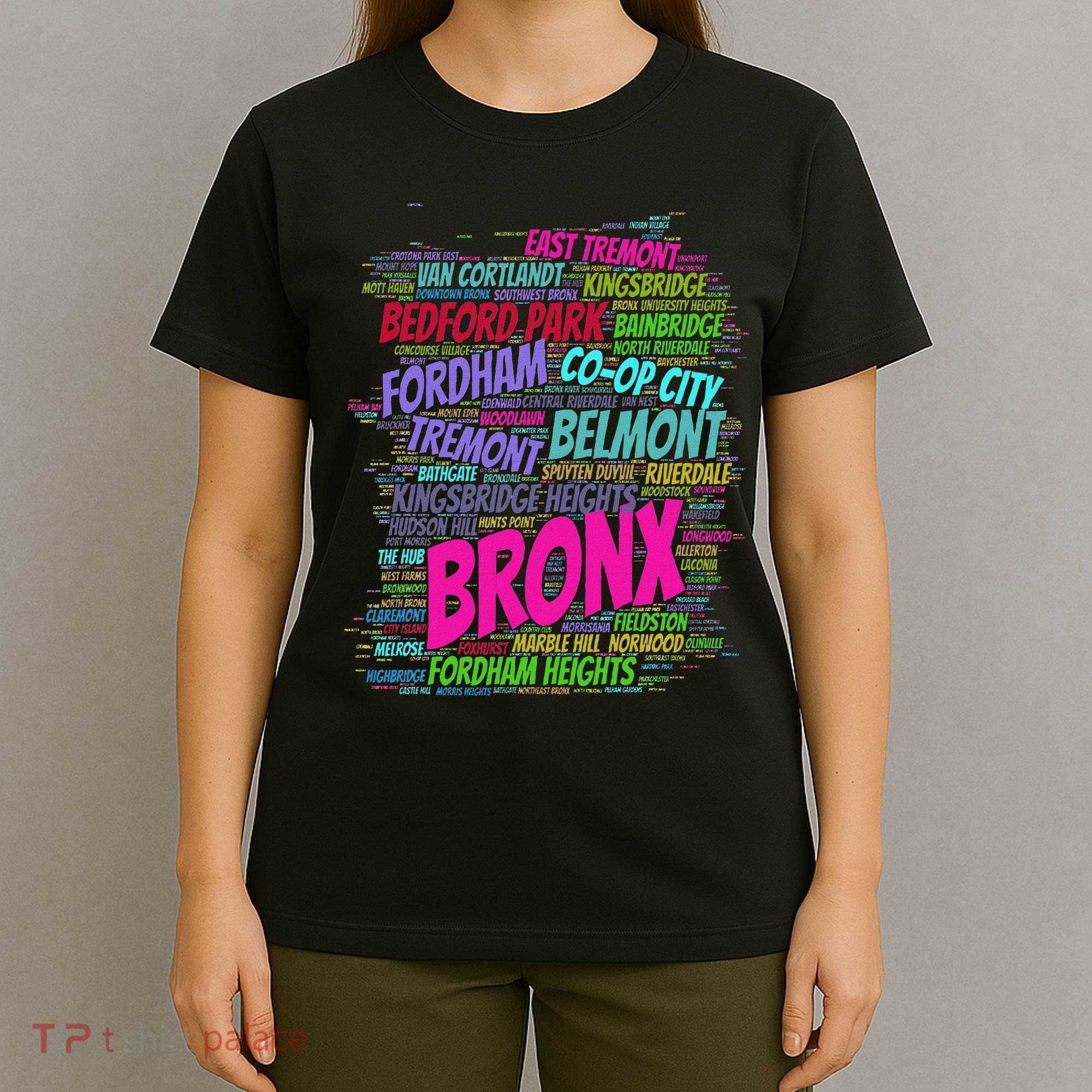 Love Boogie Down Bronx New York City Pride Clipart T-Shirt