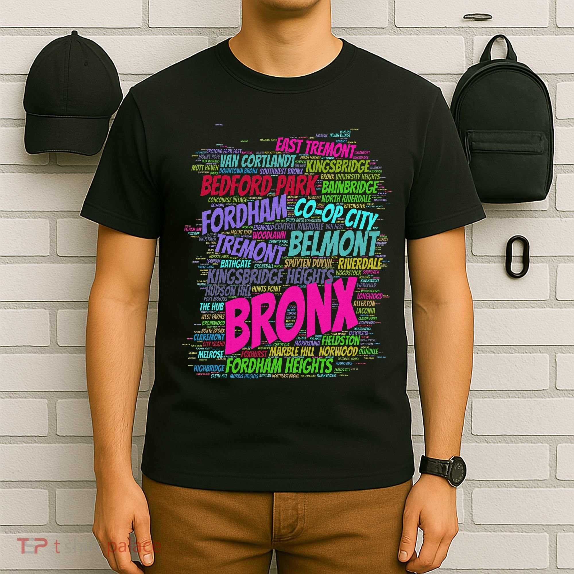 Love Boogie Down Bronx New York City Pride Clipart T-Shirt