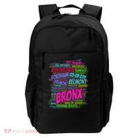 Love Boogie Down Bronx New York City Pride Clipart Backpack thumb 0