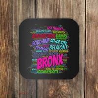 Love Boogie Down Bronx New York City Pride Clipart Coaster thumb 0