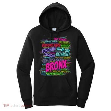 Love Boogie Down Bronx New York City Pride Clipart Women's Hoodie