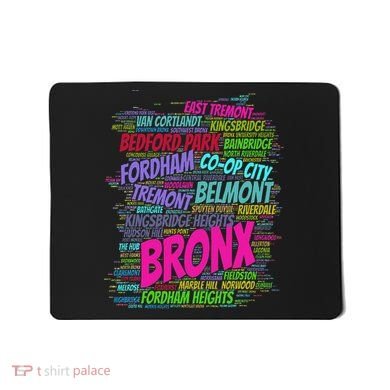 Love Boogie Down Bronx New York City Pride Clipart Mousepad