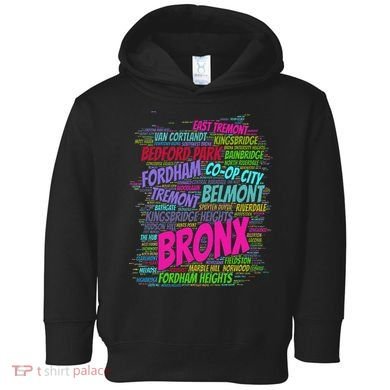 Love Boogie Down Bronx New York City Pride Clipart Toddler Hoodie