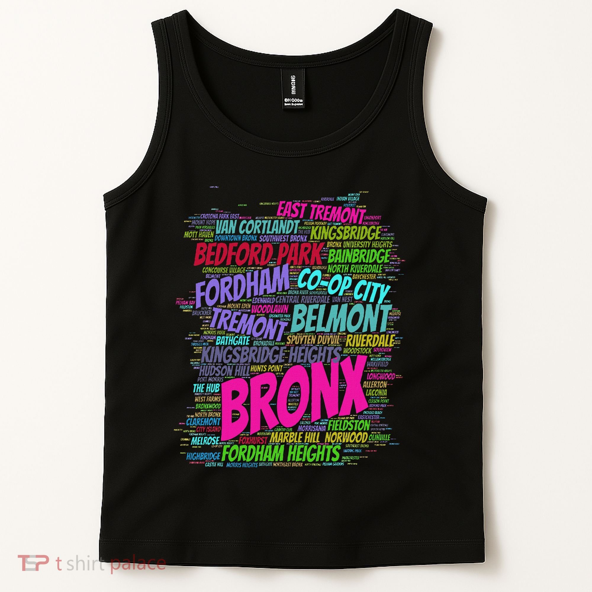 Love Boogie Down Bronx New York City Pride Clipart Tank Top