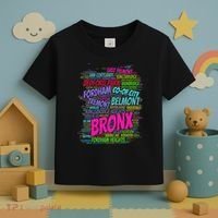 Love Boogie Down Bronx New York City Pride Clipart Toddler T-Shirt thumb 3