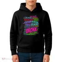 Love Boogie Down Bronx New York City Pride Clipart Kids Hoodie thumb 4