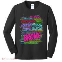 Love Boogie Down Bronx New York City Pride Clipart Kids Long Sleeve Shirt thumb 0