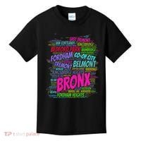 Love Boogie Down Bronx New York City Pride Clipart Kids T-Shirt thumb 0