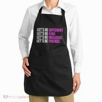 Let's Be Different Kind Inclusive Friends Apron thumb 2