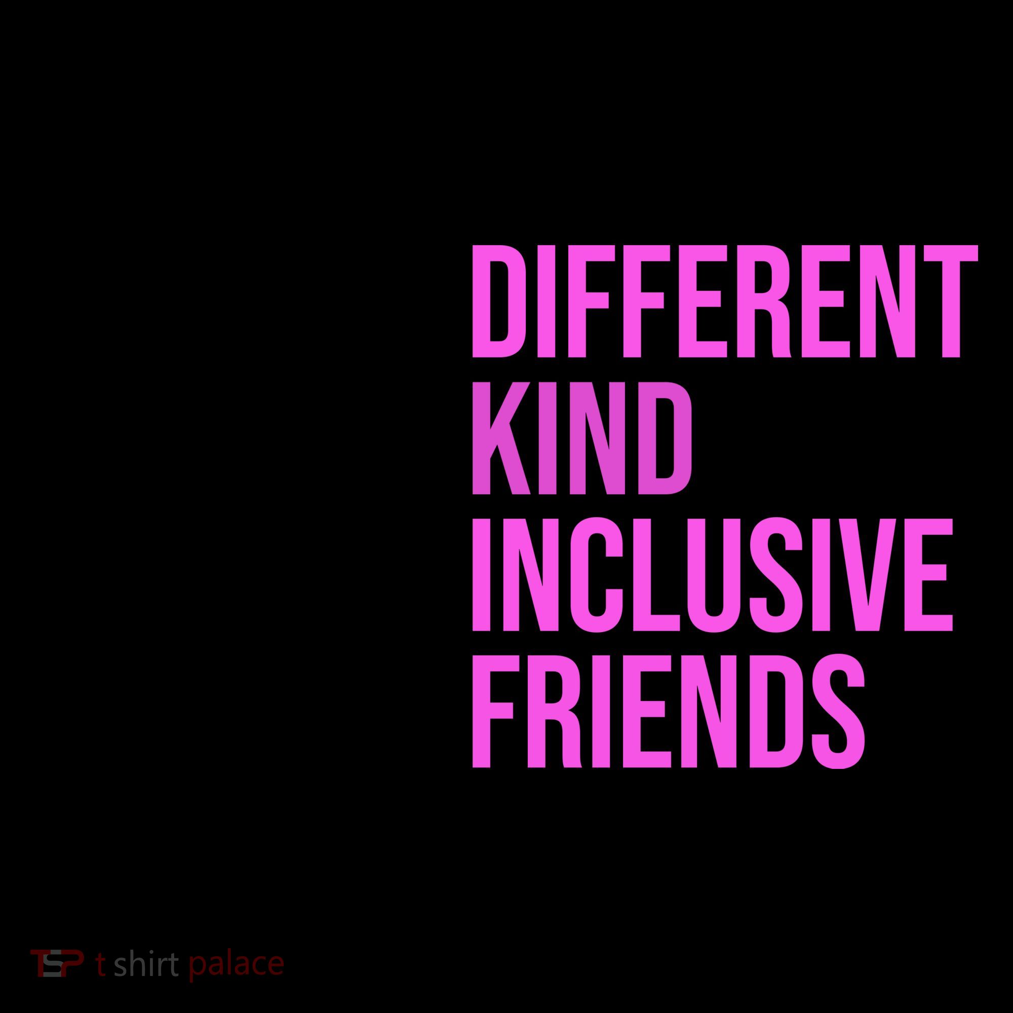 Let's Be Different Kind Inclusive Friends Coffee Mug