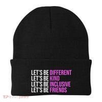 Let's Be Different Kind Inclusive Friends Beanie thumb 0