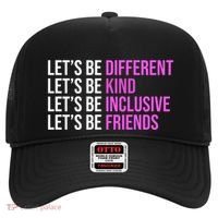 Let's Be Different Kind Inclusive Friends Hat thumb 0