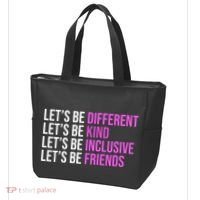Let's Be Different Kind Inclusive Friends Tote Bag thumb 3