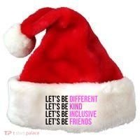Let's Be Different Kind Inclusive Friends Santa Hat thumb 0
