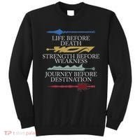 Life Before Death Strength Before Weakness Journey Sweatshirt thumb 0
