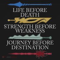 Life Before Death Strength Before Weakness Journey Pajama Set thumb 2