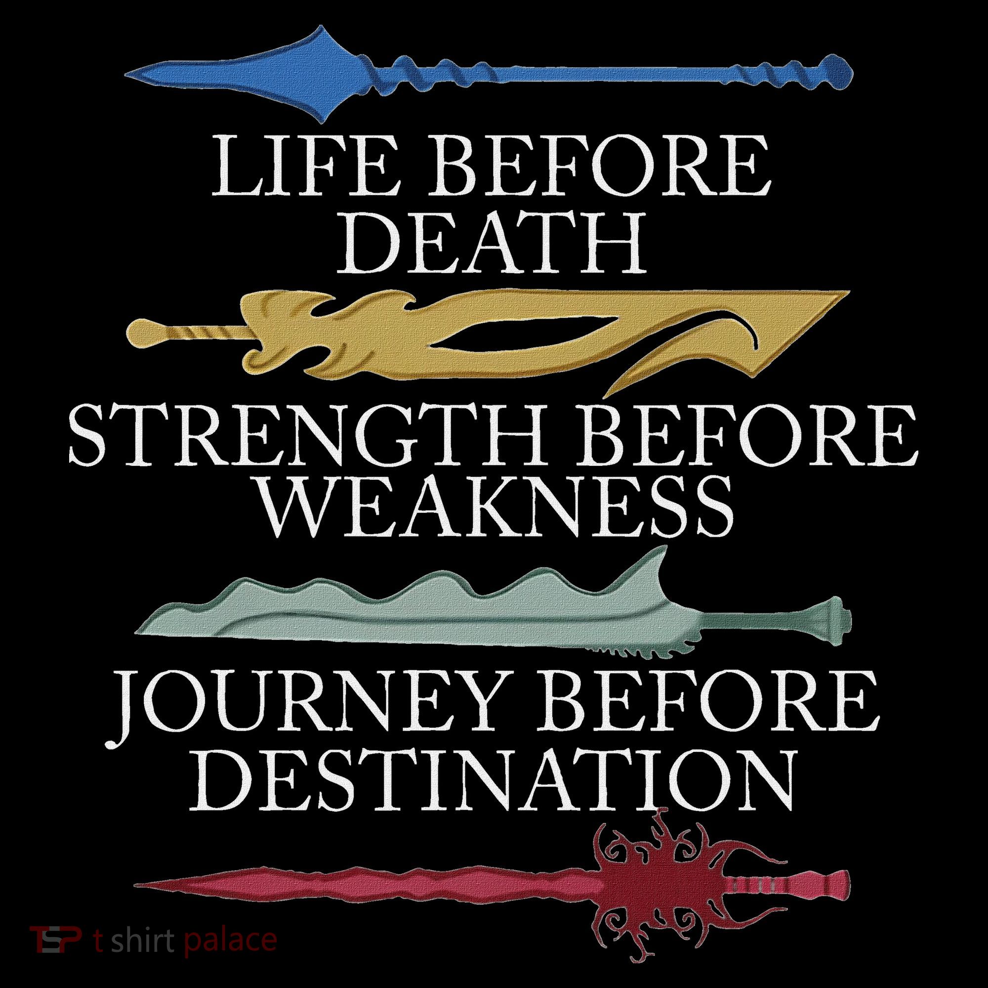 Life Before Death Strength Before Weakness Journey Women's Hoodie