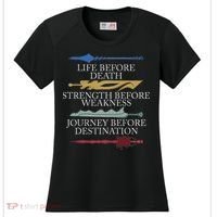 Life Before Death Strength Before Weakness Journey Women's Cooling Performance Crew T-Shirt thumb 0