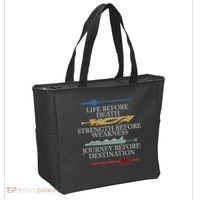 Life Before Death Strength Before Weakness Journey Tote Bag thumb 2