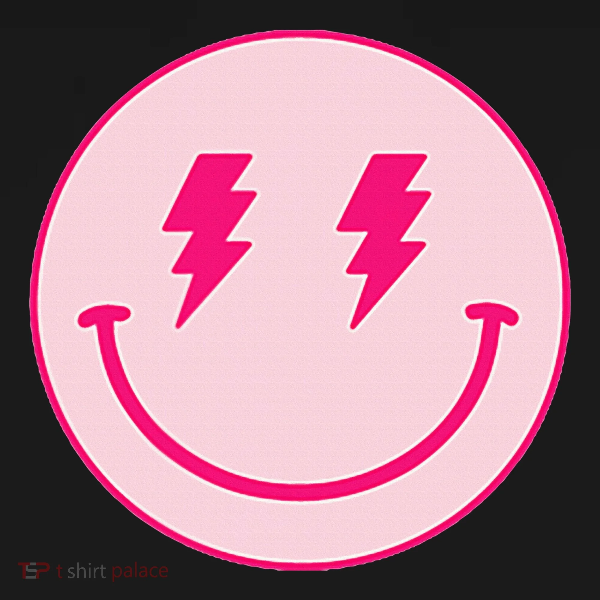 Lightning Bolt Eyes Happy Face Doggie Tank