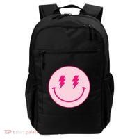 Lightning Bolt Eyes Happy Face Backpack thumb 0