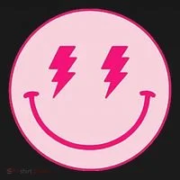 Lightning Bolt Eyes Happy Face Bucket Hat thumb 4