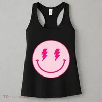 Lightning Bolt Eyes Happy Face Women's Tank Top thumb 3