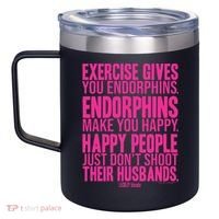 Legally Blonde Endorphins 12oz Stainless Steel Coffee Mug thumb 2