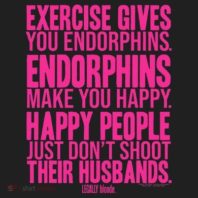 Legally Blonde Endorphins 12oz Stainless Steel Coffee Mug