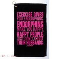 Legally Blonde Endorphins Golf Towel thumb 0