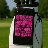 Legally Blonde Endorphins Golf Towel thumb 2