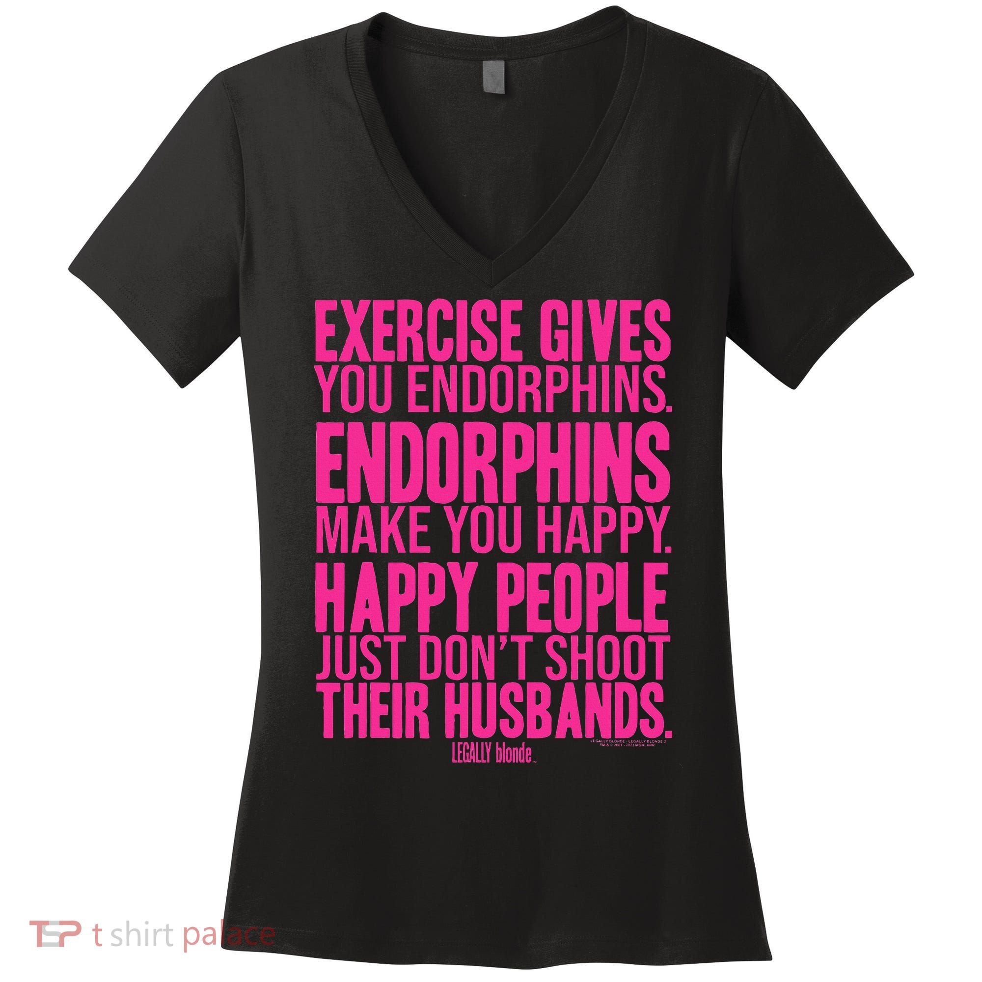 Legally Blonde Endorphins Women's V-Neck T-Shirt