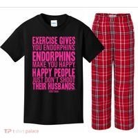 Legally Blonde Endorphins Kids Plaid Pajama Set thumb 0