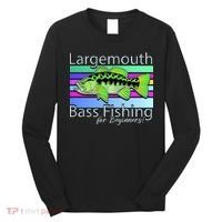 Largemouth Bass Fishing For Beginners Long Sleeve Shirt thumb 0