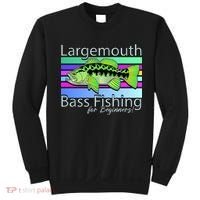 Largemouth Bass Fishing For Beginners Sweatshirt thumb 0