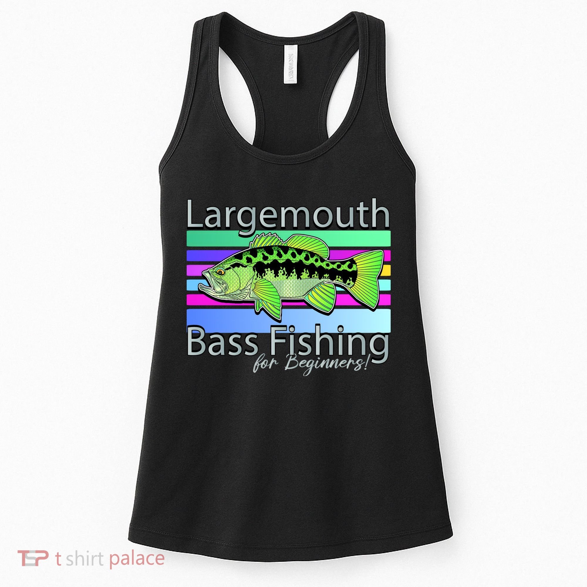 Largemouth Bass Fishing For Beginners Women's Tank Top