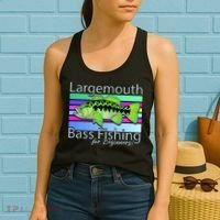 Largemouth Bass Fishing For Beginners Women's Tank Top thumb 2