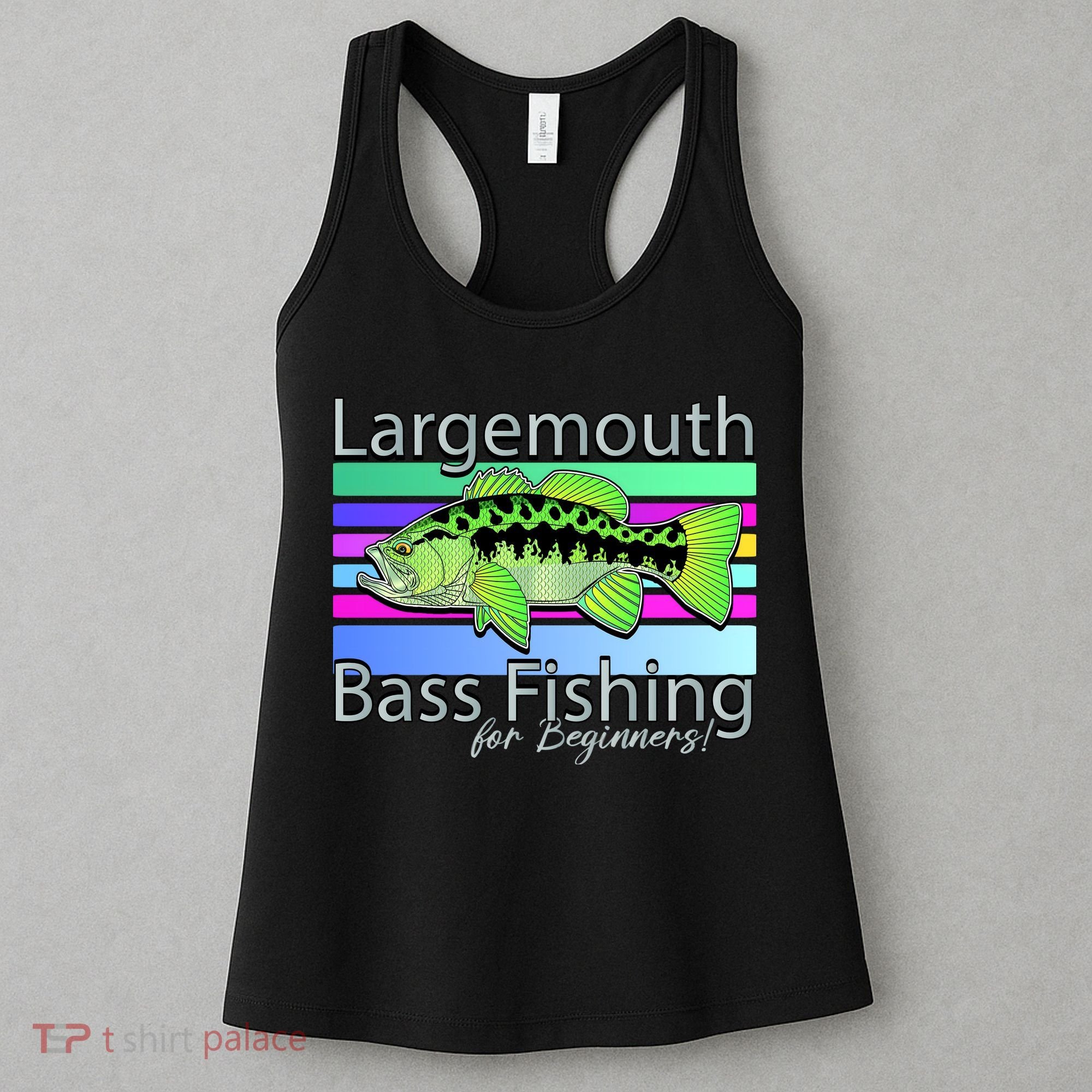 Largemouth Bass Fishing For Beginners Women's Tank Top