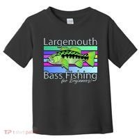 Largemouth Bass Fishing For Beginners Toddler T-Shirt thumb 0