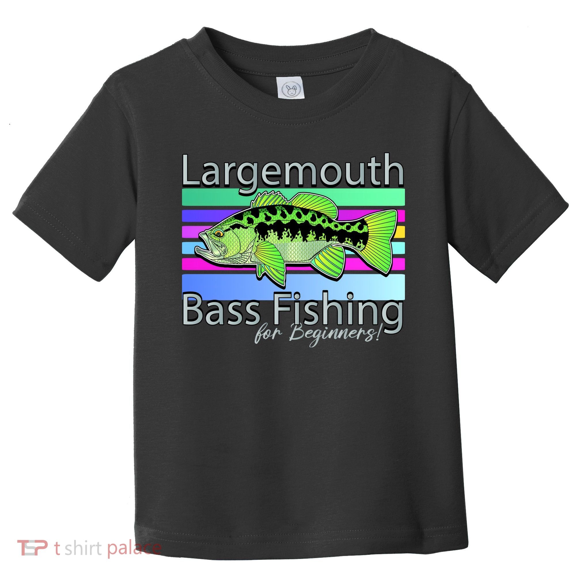 Largemouth Bass Fishing For Beginners Toddler T-Shirt
