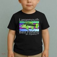 Largemouth Bass Fishing For Beginners Toddler T-Shirt thumb 2