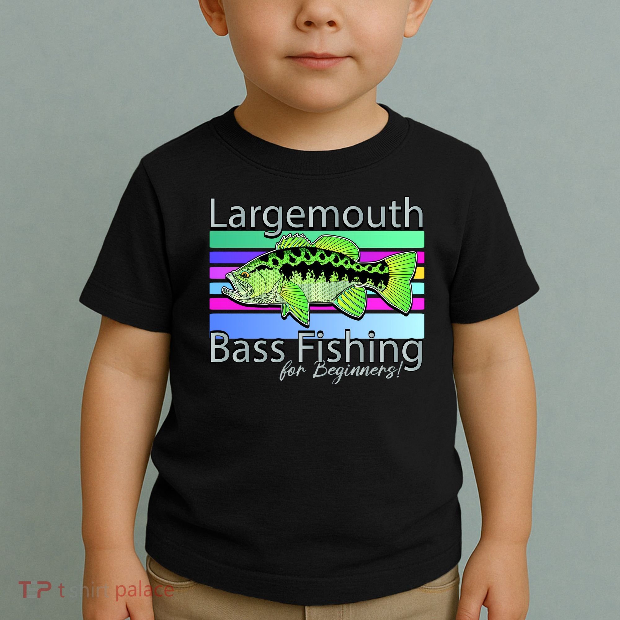 Largemouth Bass Fishing For Beginners Toddler T-Shirt