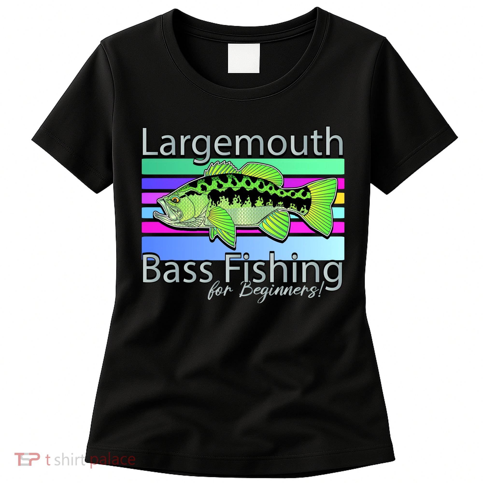 Largemouth Bass Fishing For Beginners Women's T-Shirt