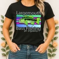 Largemouth Bass Fishing For Beginners Women's T-Shirt thumb 2