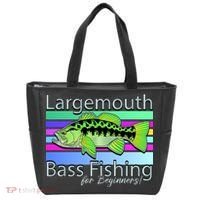 Largemouth Bass Fishing For Beginners Tote Bag thumb 0
