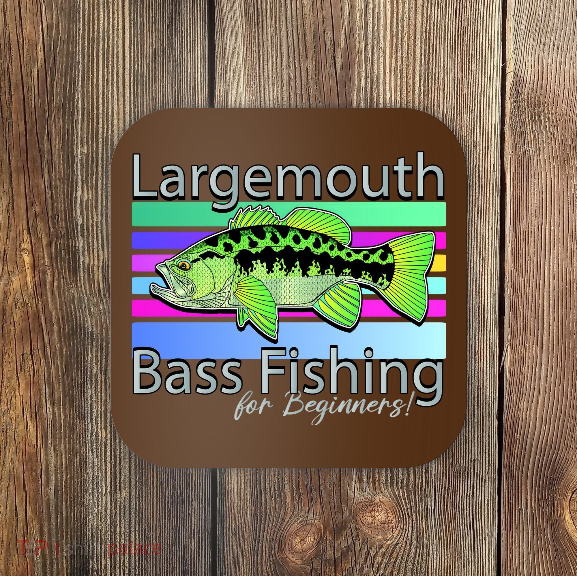 Largemouth Bass Fishing For Beginners Coaster
