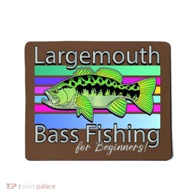 Largemouth Bass Fishing For Beginners Mousepad