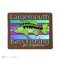 Largemouth Bass Fishing For Beginners Mousepad thumb 0