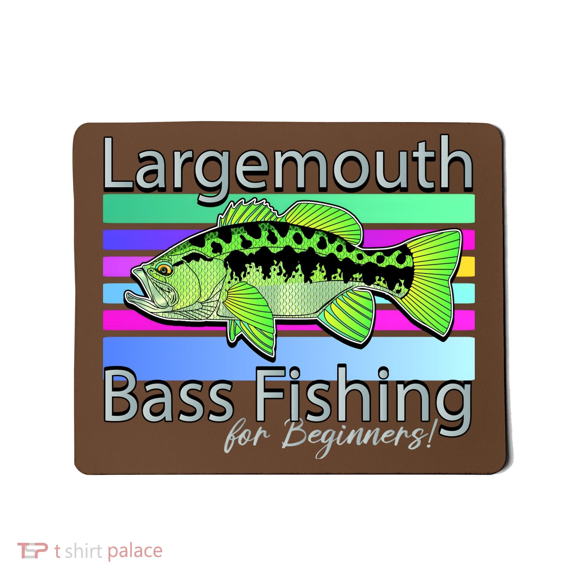 Largemouth Bass Fishing For Beginners Mousepad