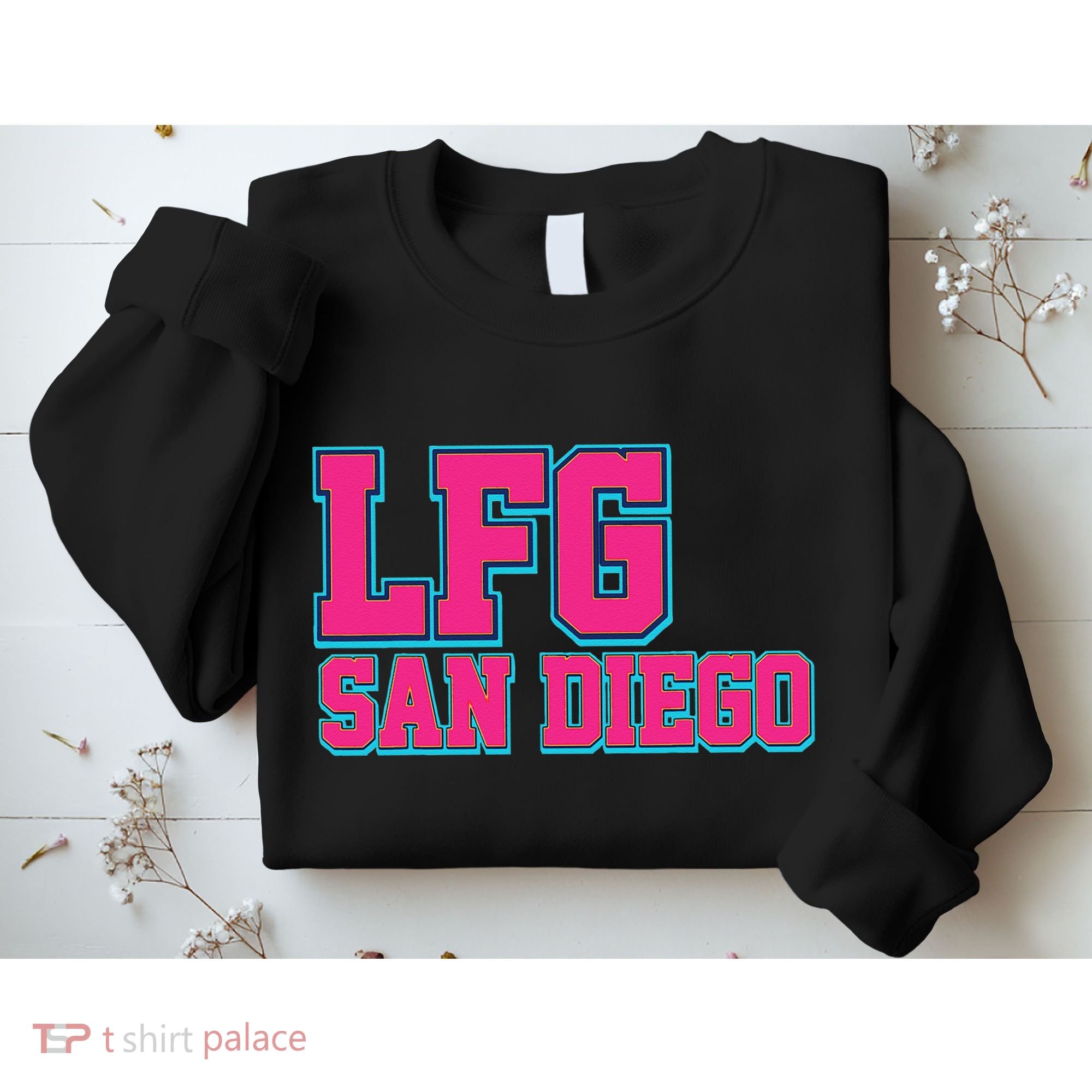 LFGSD Baseball Fan San Diego Sports LFG SD Sweatshirt
